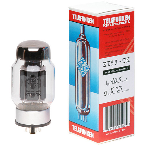 Telefunken Kt88 Tk Black Diamond Kt88 Tk Vacuum Tube Matched