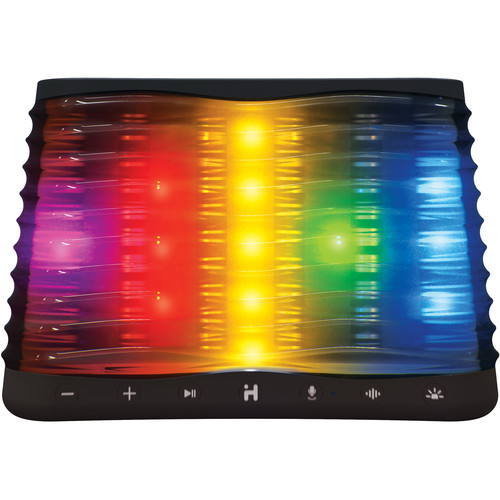 iHome (IBT751B) iBT751B Color Changing Bluetooth Speaker with Disco Lighting