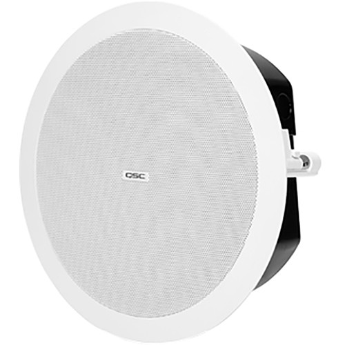 Qsc Acousticdesign 4 5 2 Way Low Profile Ceiling Loudspeaker Pair White