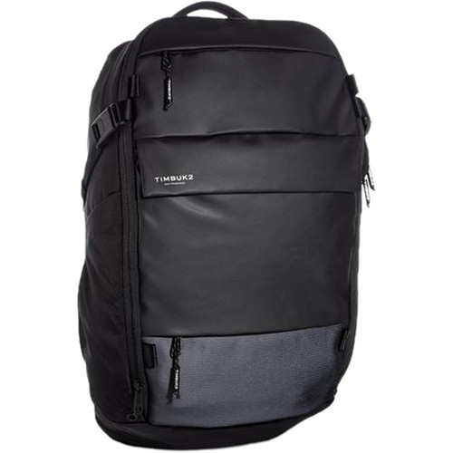 black commuter backpack