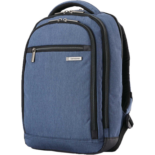 mini blue backpack