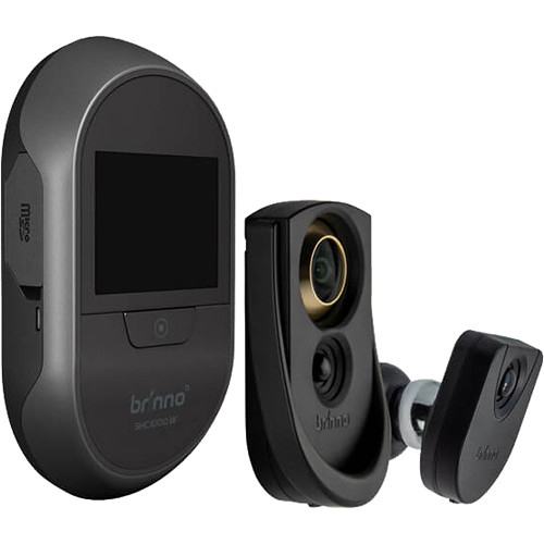 Brinno Duo Smart Peephole Doorcam 12mm Shc1000w 12 B H Photo
