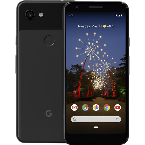Google Pixel 3a Smartphone Unlocked Just Black Ga00655 Us B H