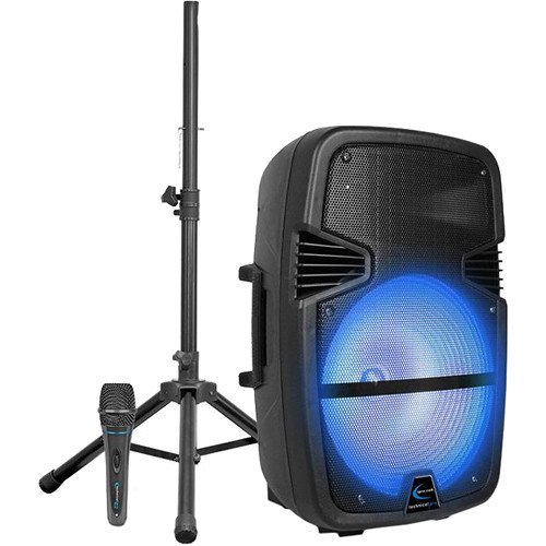 portable loudspeaker with mic