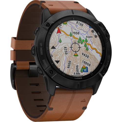garmin leather band