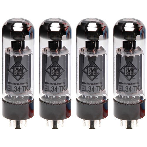 Telefunken El34 Tk Vacuum Tube El34 Tk Vacuum Tube Matched Quad