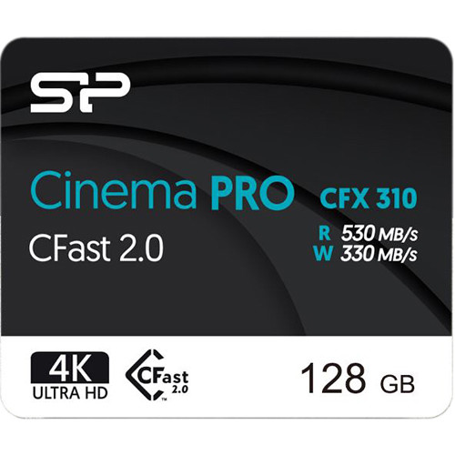 Silicon Power 128gb Cinema Pro Cfx 310 Cfast Sp128gicfx311nv0bm