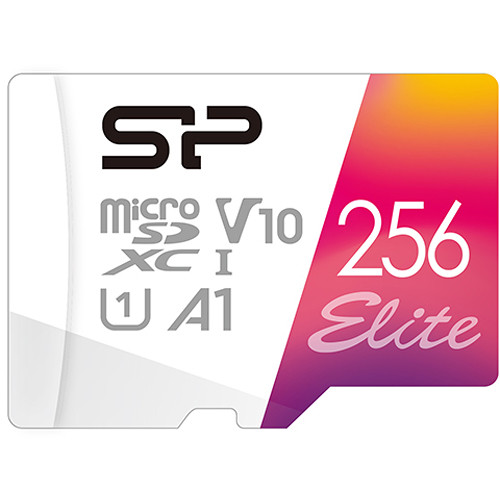 Silicon Power 128GB Elite SDXC UHS-1 CL10 Memory Card 85MB//sec
