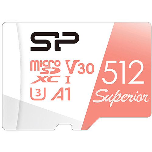 Silicon Power 512gb Superior Uhs I Microsdxc Sp512gbstxdv3vsp