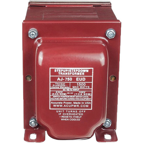 Acupwr Au 2500 Step Up Voltage Transformer 2500w B H Step Up Voltage Transformer 2500w