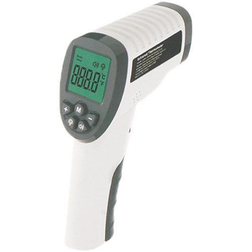 an infrared thermometer