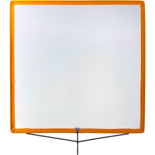 White Artificial Silk Scrim