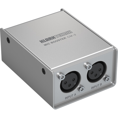 CM-2 Dual-Channel Microphone Booster for Passive Mics