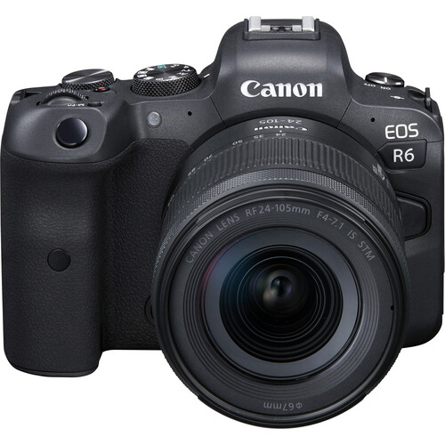 EOS R6 Mirrorless Digital Camera with 24-105mm f/4-7.1 Lens - Now Shipping