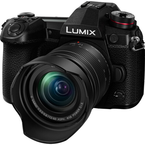 Lumix DC-G9 Mirrorless Micro Four Thirds Digital Camera with 12-60mm f/3.5-5.6 ASPH. POWER O.I.S. Lens