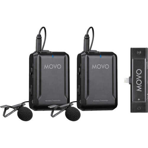 EDGE-DI-DUO 2-Person Digital Wireless Omni Lavalier Microphone System for iPhones