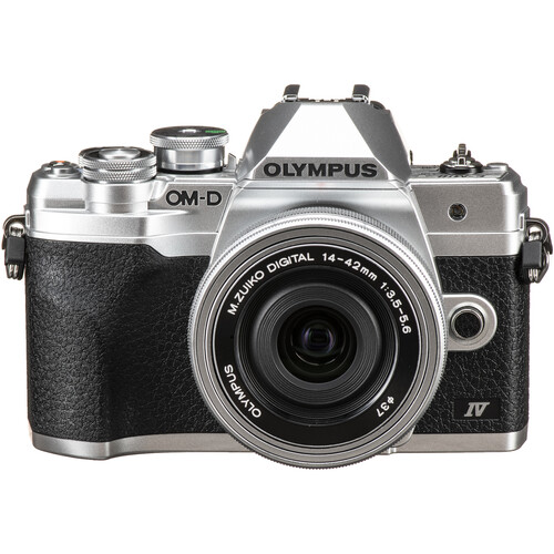Olympus OM-D E-M10 Mark IV Mirrorless Camera V207132SU000 B&H