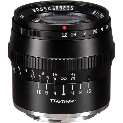 Ttartisan 50mm F 1 2 Lens For Sony E A16b B H Photo Video