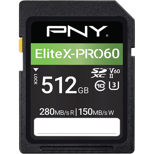 SDXC EliteX-PRO60 Memory Card