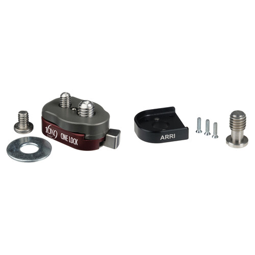 16x9 Cine Lock Quick Release Mount and ARRI 3/8