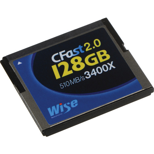 Wise Advanced 128GB CFast 2.0 Memory Card CFAST-1280 B&H Photo