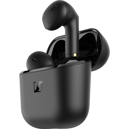 Sennheiser ACCENTUM Open negros con estuche de carga