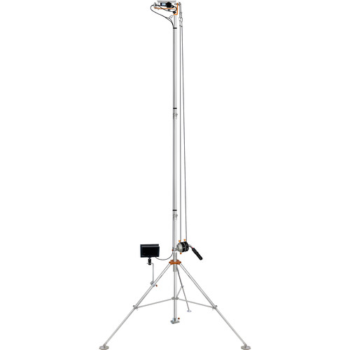 Hi Rise Camera Air 12ET Aluminum Tower with 4K Video Camera