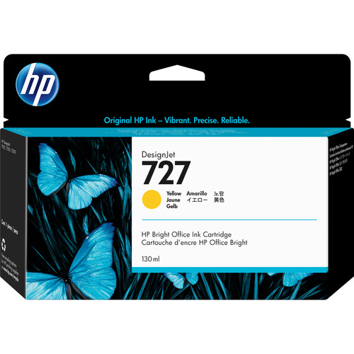Cartucho de Tinta Plotter 727  Amarrilla