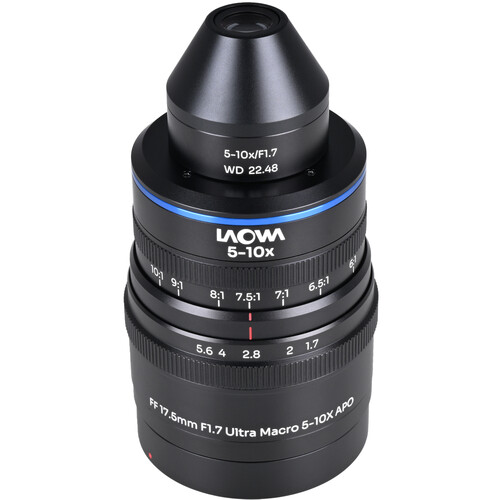 Laowa Aksen 17.5mm f/1.7 5-10x Ultra Macro APO Lens
