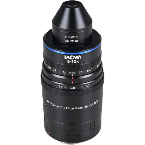 Venus Optics Laowa Aksen 17.5mm f/1.7 5-10x Ultra Macro APO Lens