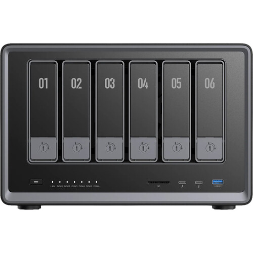 UGREEN iDXP6011-64G 6-Bay Thunderbolt 4 AI NAS Enclosure