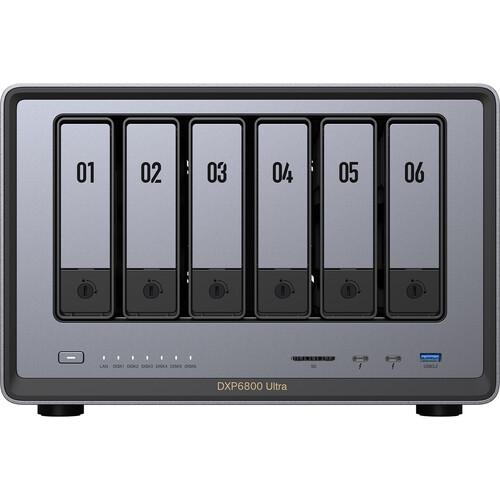 UGREEN NASync DXP6800 Ultra 6-Bay NAS Enclosure