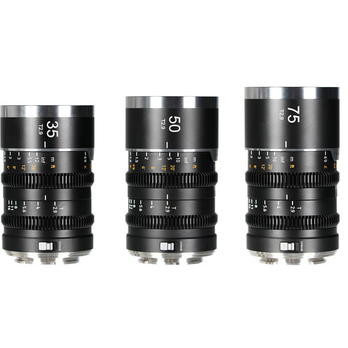 Sirui Saturn V2 T2.9 1.6x Full Frame Anamorphic 3-Lens Set