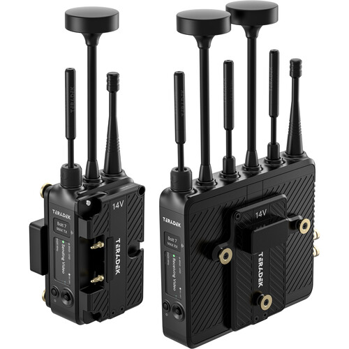 Teradek Bolt 7 Deulxe Set Zero-Delay 4K Wireless Video Transmitter and Receiver