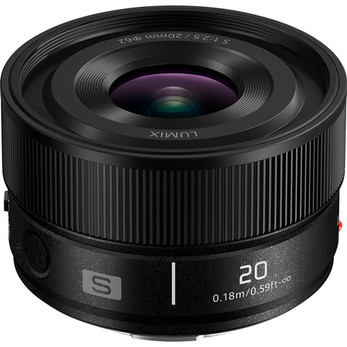 Panasonic LUMIX S 20mm f/2.5 Lens (L-Mount)