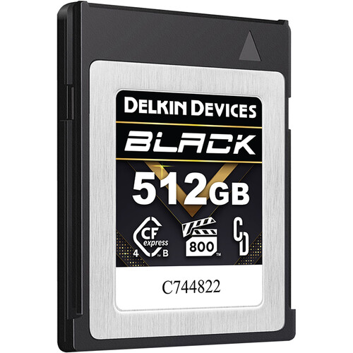 Delkin Devices BLACK CFexpress 4.0 Memory Card