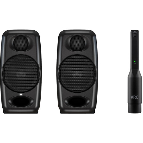 IK Multimedia iLoud Micro Monitor 2 with Measurement Mic (Black, Pair)