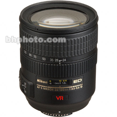 Nikon Zoom Wide Angle Telephoto AF Zoom Nikkor 24 120mm f/3.5 5.6G ED 