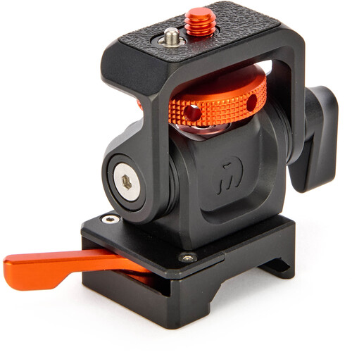 3 Legged Thing Monty 2 Mighty Mini Pan/Tilt Picatinny Clamp Accessory Mount (Lava)