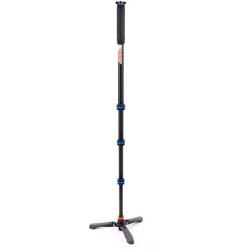 3 Legged Thing Trent 2.0 Magnesium Alloy Monopod&nbspKit with DocZ2 Foot Stabilizer (Blue)