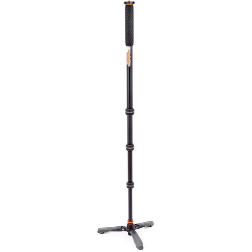 3 Legged Thing Trent 2.0 Magnesium Alloy Monopod&nbspKit with DocZ2 Foot Stabilizer (Gray)