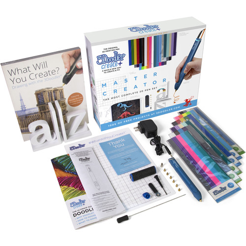 3Doodler Create+ Master Creator 3D Printing Pen 3DOOD-BB ...