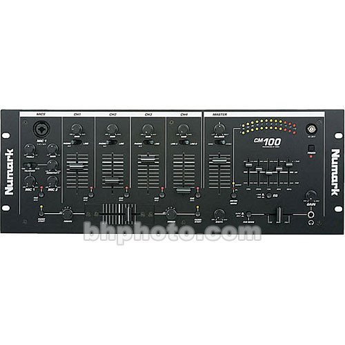 Numark CM100   4 Channel DJ Mixer CM100 