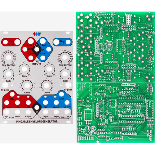 4ms Pingable Envelope Generator Eurorack Module DIY Kit (White 20 HP)