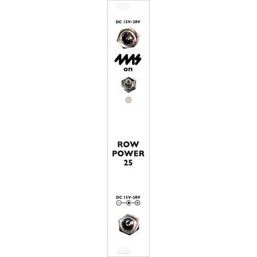 4ms Row Power 25 Power Supply Eurorack Module (4 HP White)