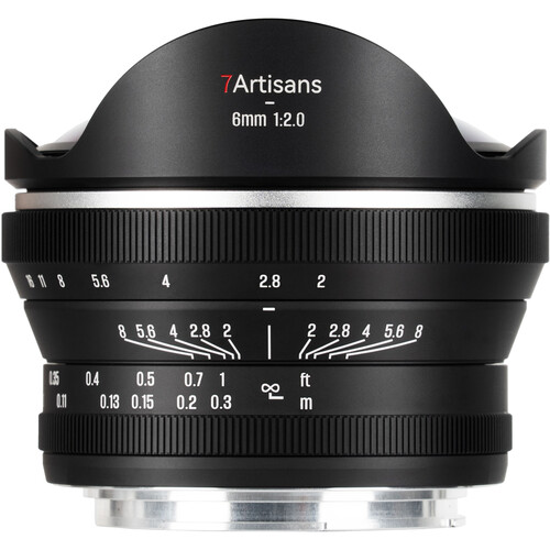7Artisans 6mm f/2 Fisheye Lens (Canon RF)