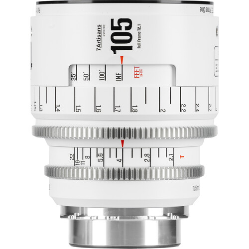7Artisans INFINTE 105mm T2.1 Cine Lens (ARRI PL White)