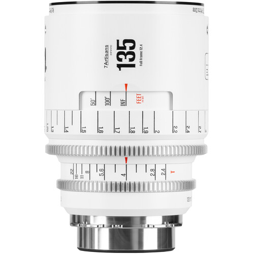7Artisans INFINTE 135mm T2.4 Cine Lens (ARRI PL White)