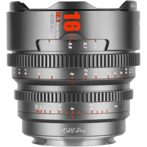 7Artisans Hope 16mm T2.1 S35 Cine Lens (FUJIFILM X Titanium Gray)