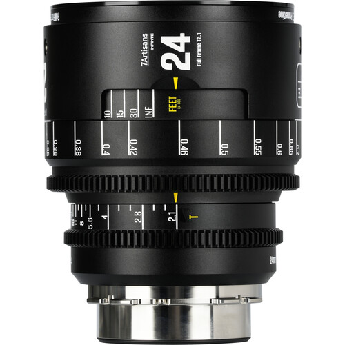 7Artisans INFINTE 24mm T2.1 Cine Lens (ARRI PL Black)